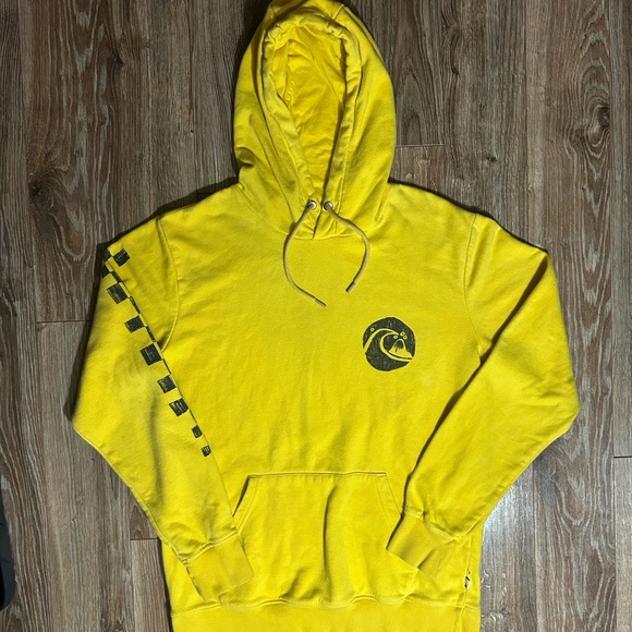 Quiksilver Other - Quiksilver Yellow Hoodie Surfwear